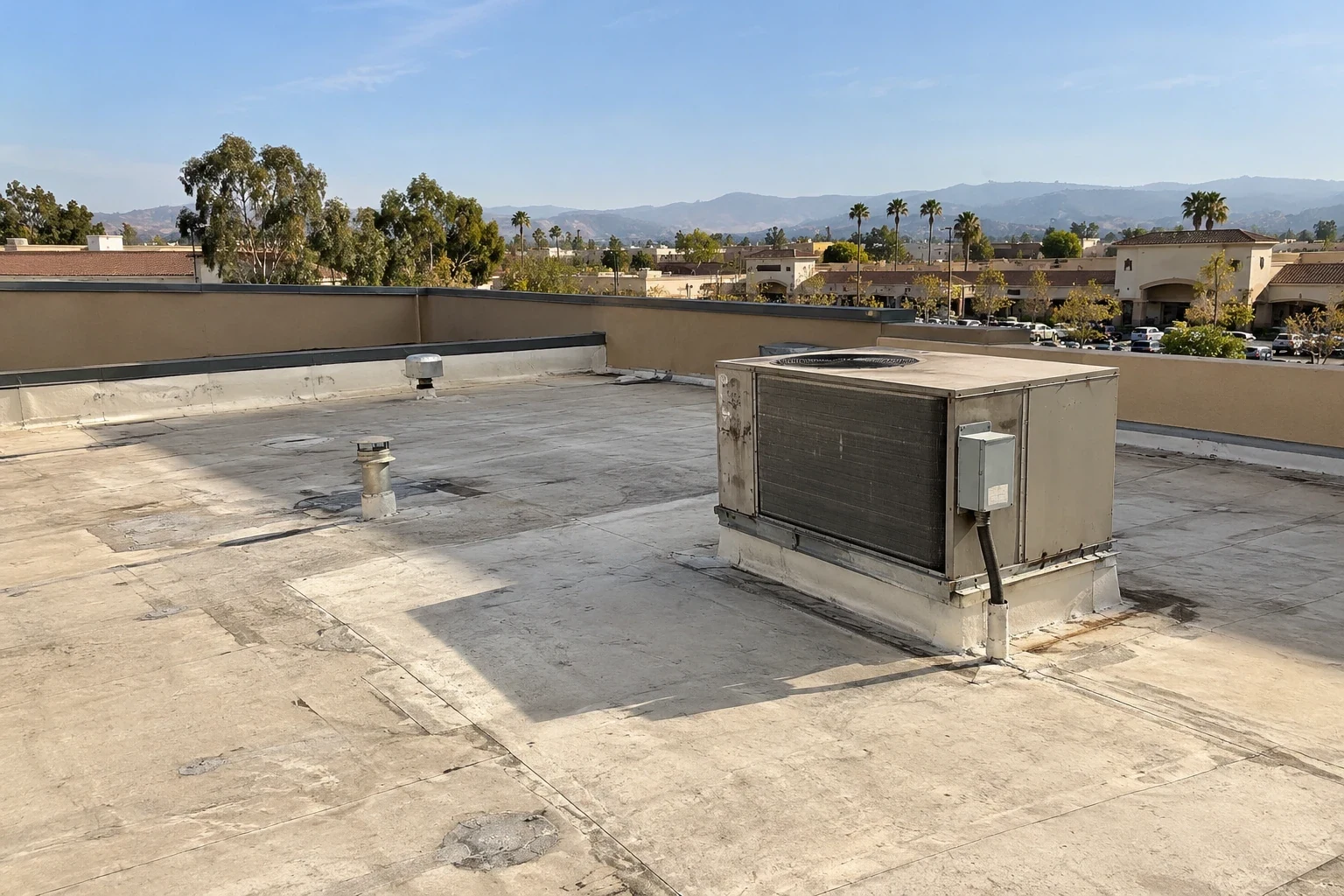 Shopping Centers roofing in Orange, CA Shopping Centers roofing in Orange, CA